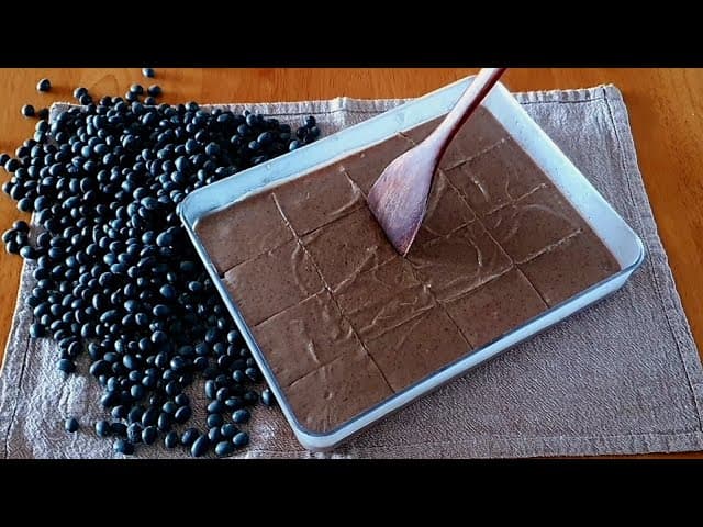 검은콩 음료와 콩블럭