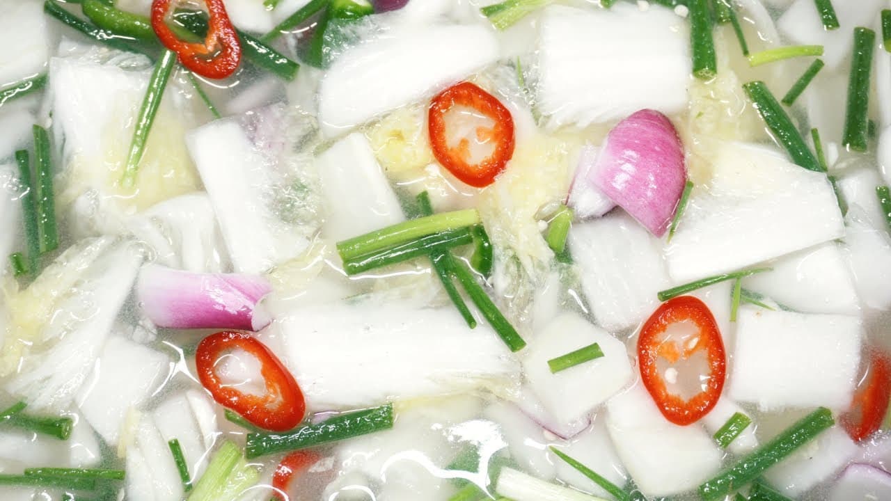 알배기배추 물김치