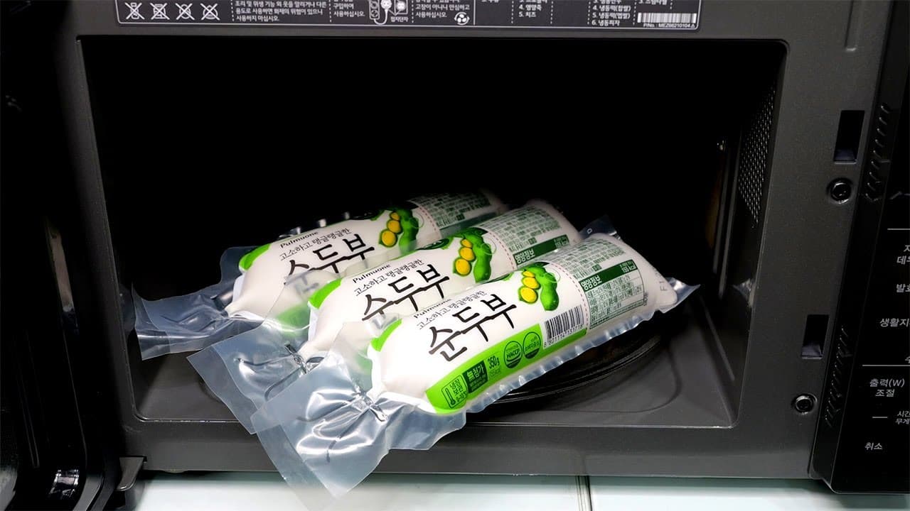 순두부 양념장 찜