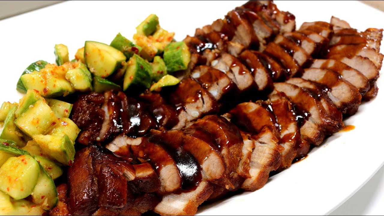 오향장육과 중국식 오이무침