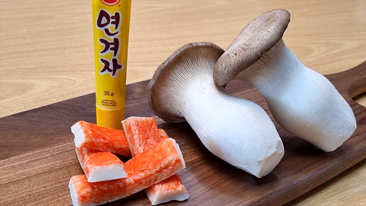 새송이크래미볶음