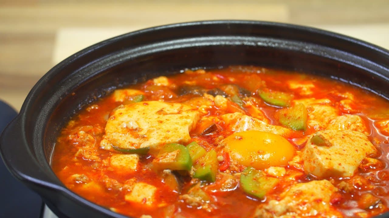 순두부찌개