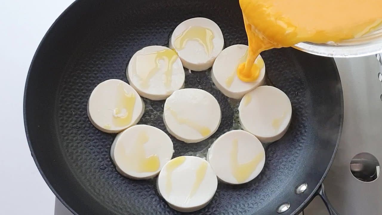 순두부 계란 부침