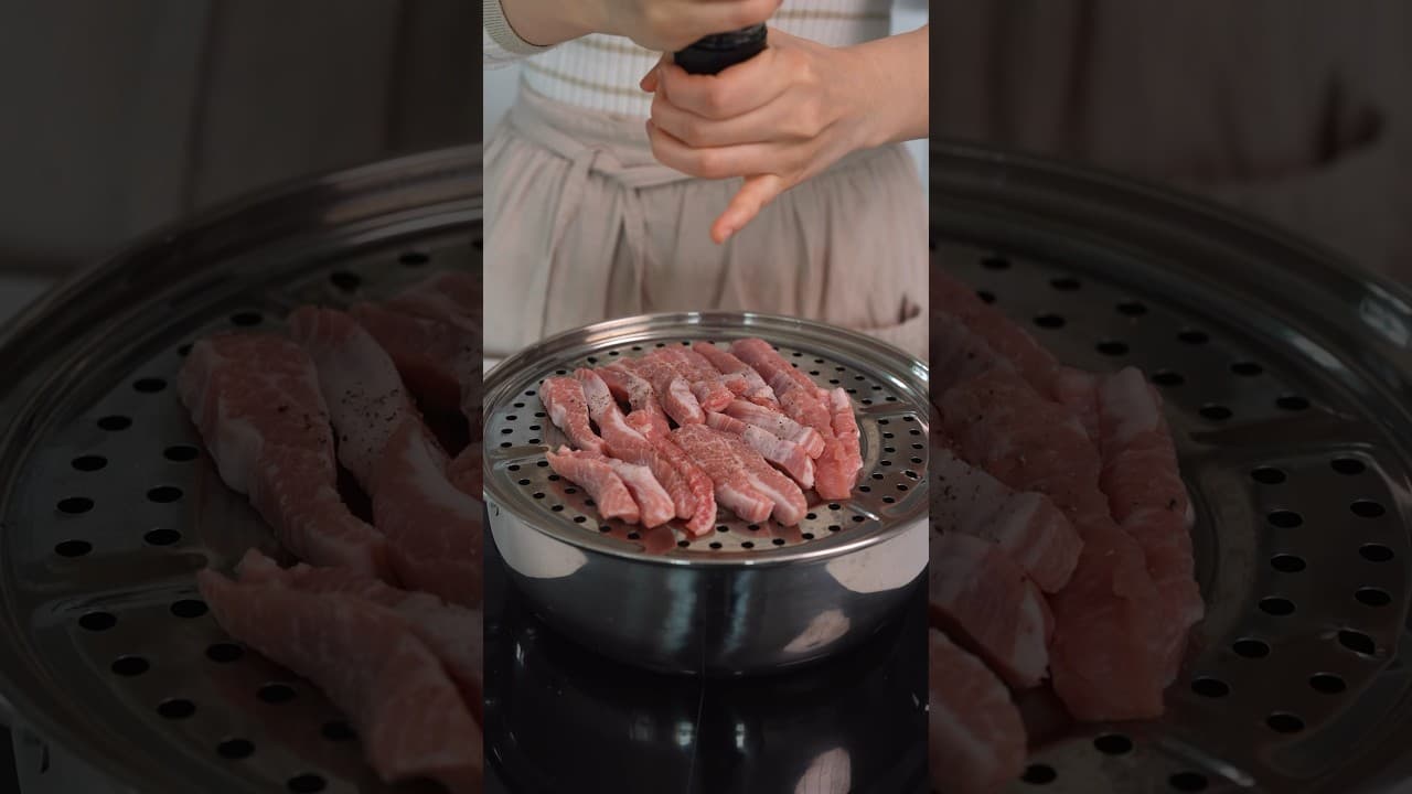 항정 꽈리고추 찜