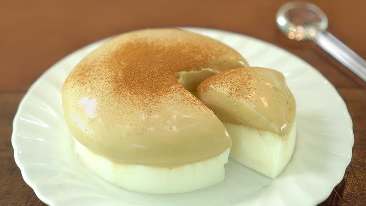 달고나 커피 우유푸딩