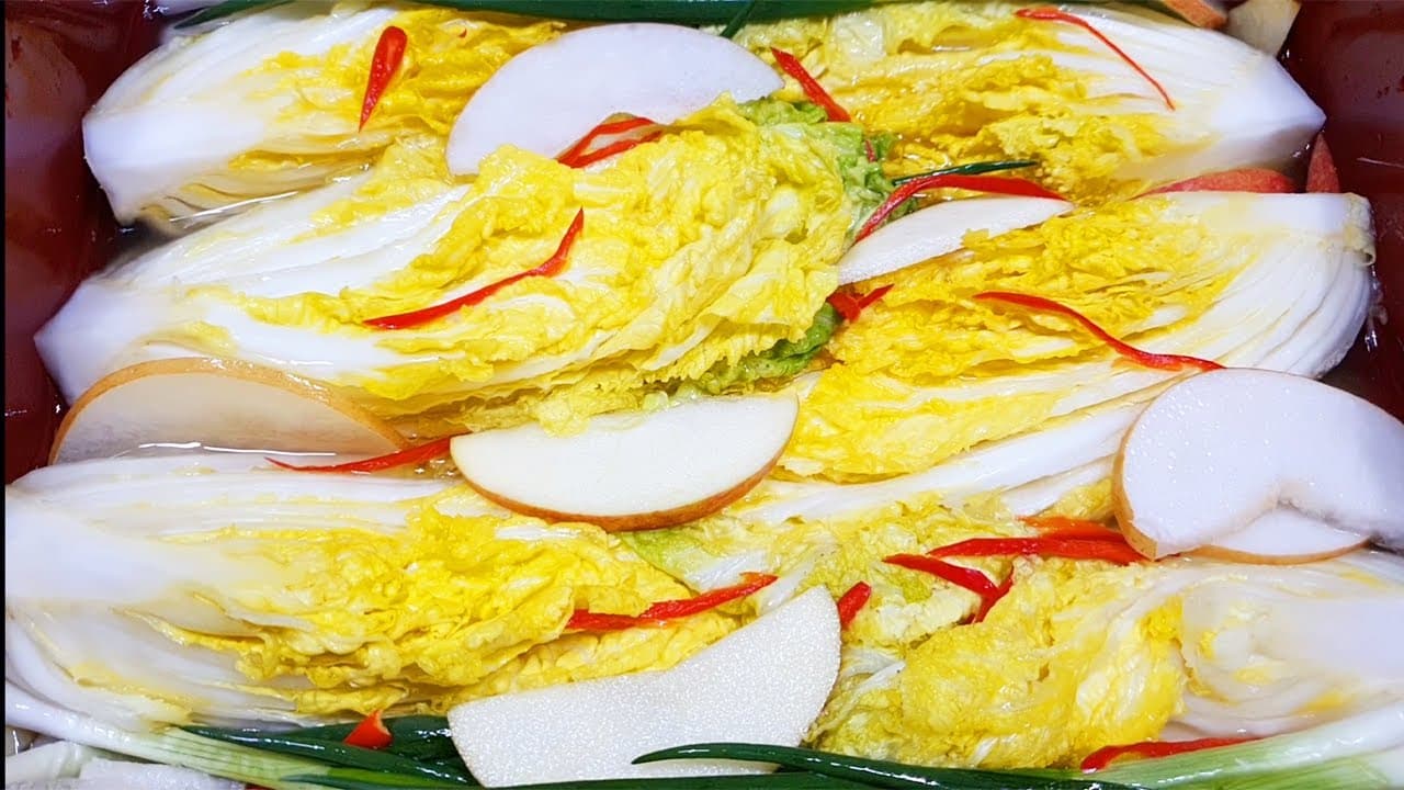 백김치