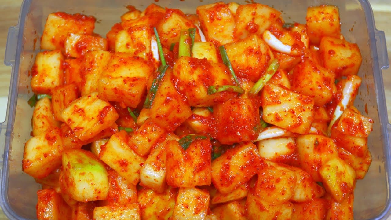 설렁탕집 깍두기