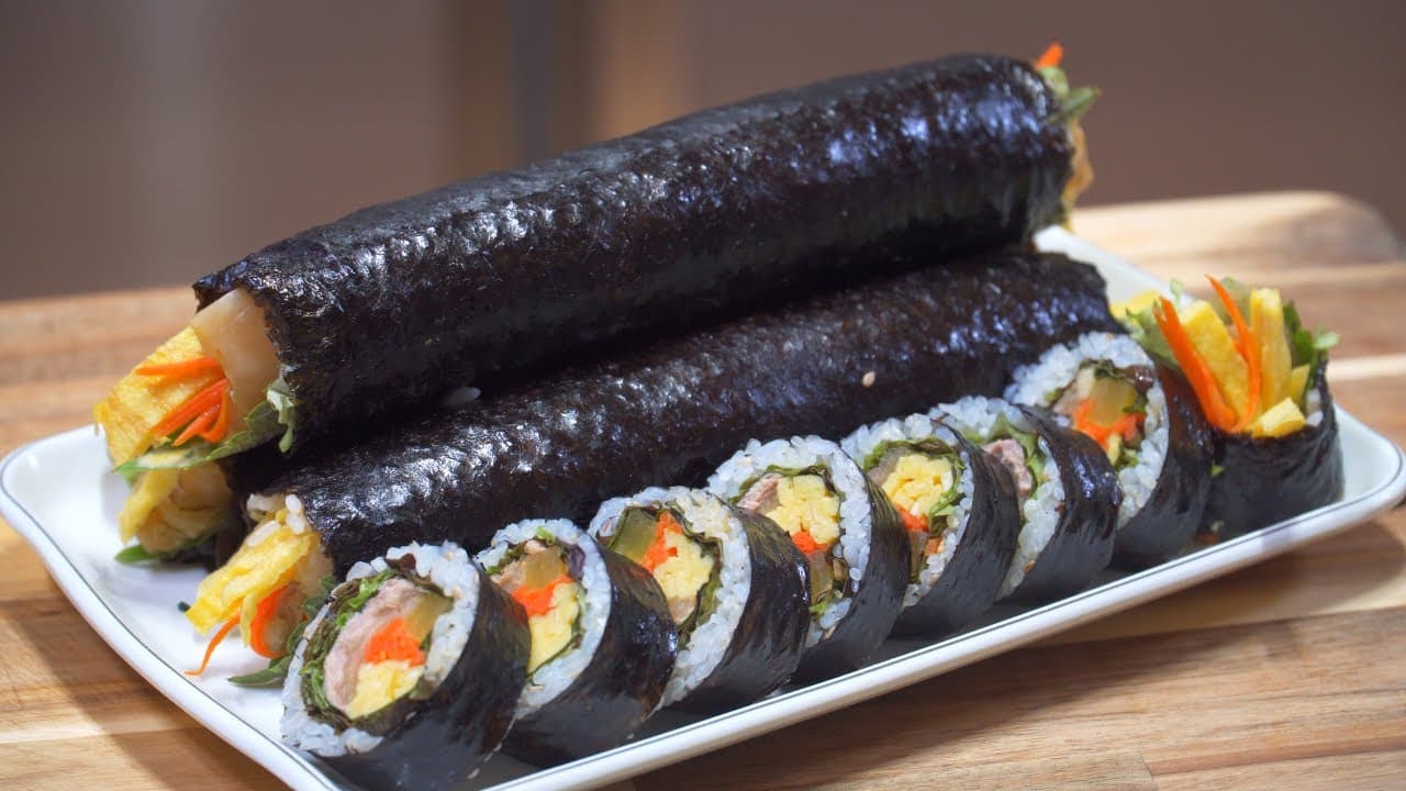 묵은지참치김밥