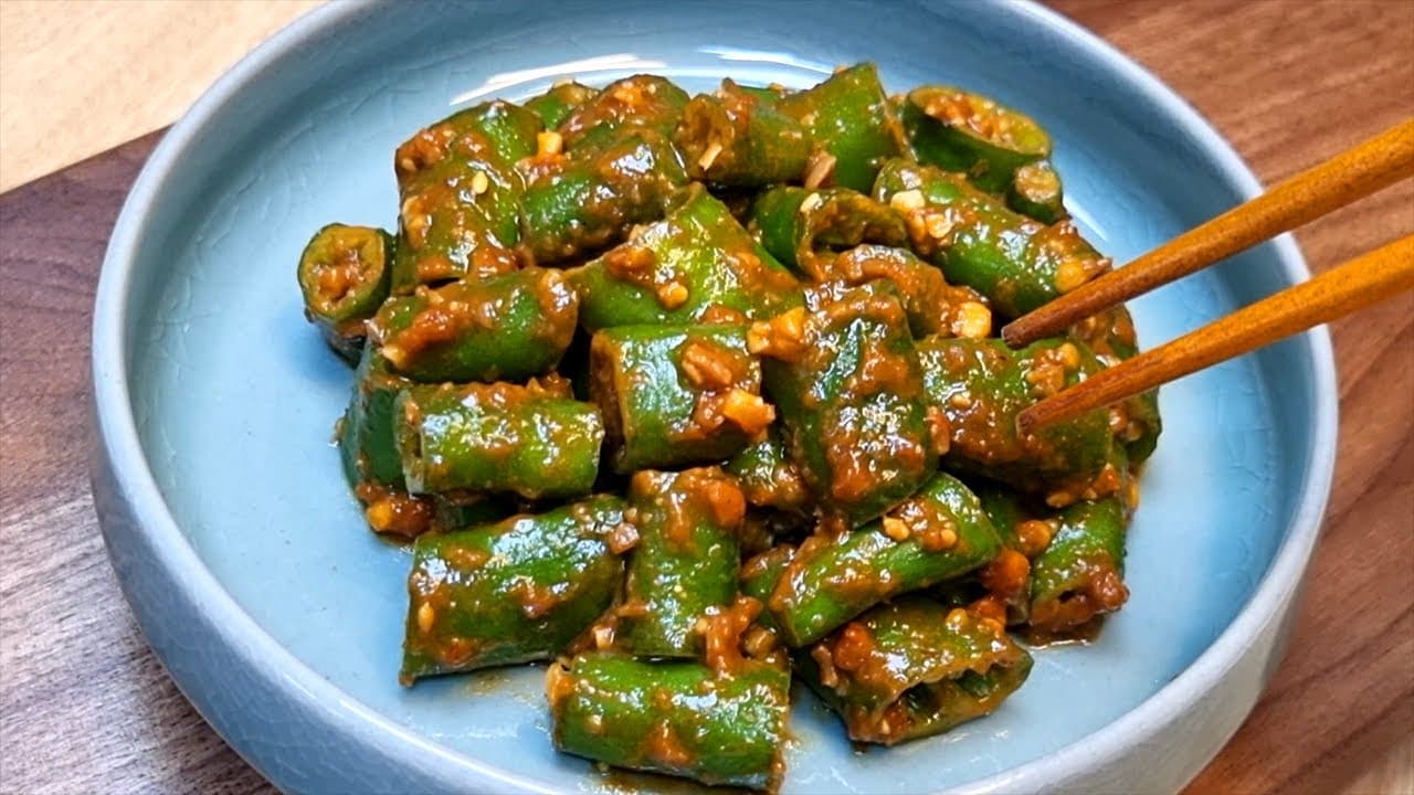 오이고추 된장무침