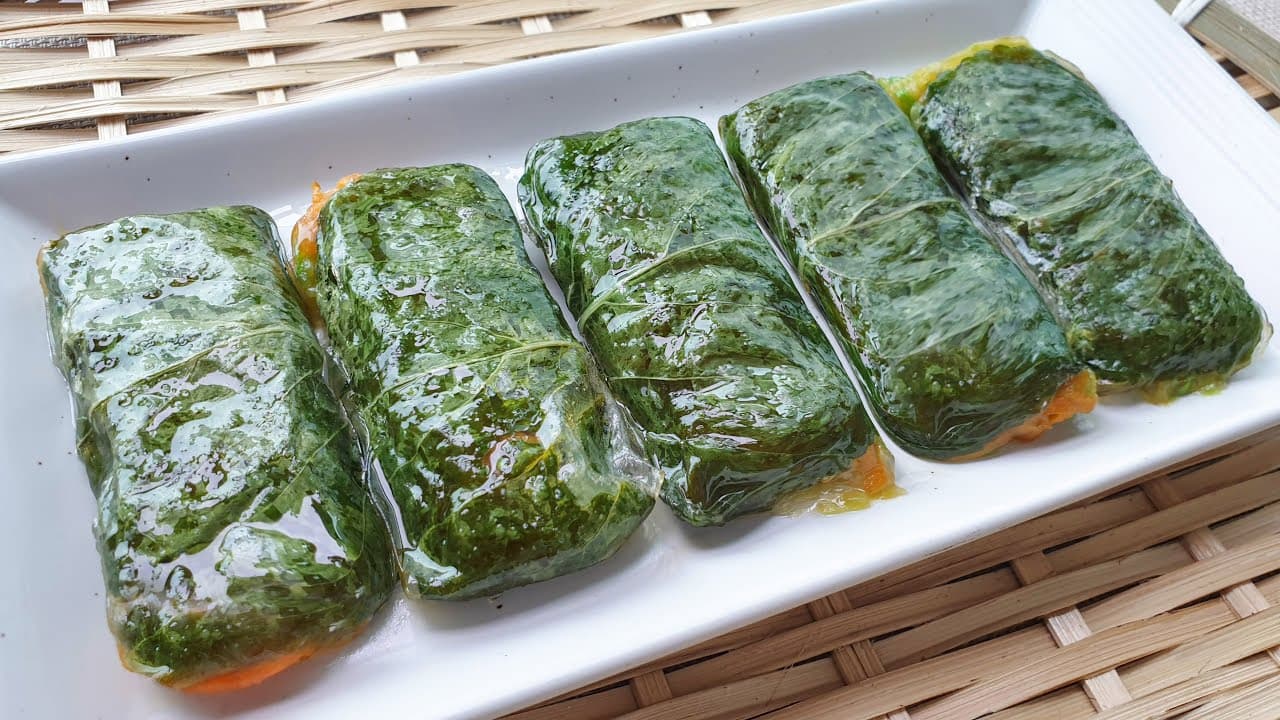 애호박 깻잎 라이스페이퍼 롤