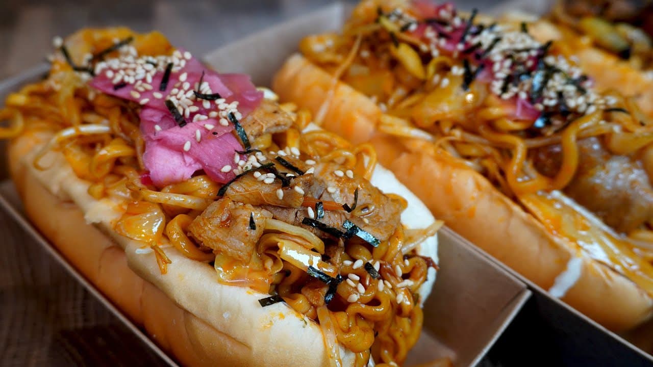 불닭 야끼소바빵