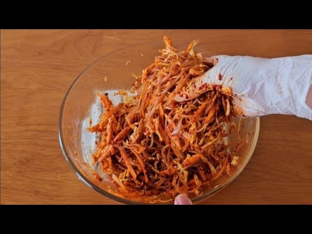 저속노화 양배추 잡채 2종