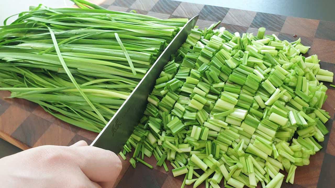 부추 계란 짜박이