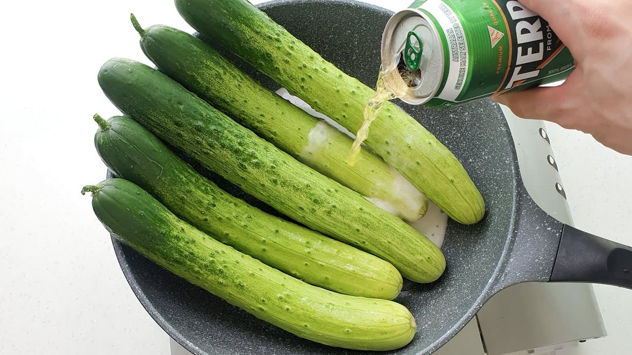 오이 맥주 절임