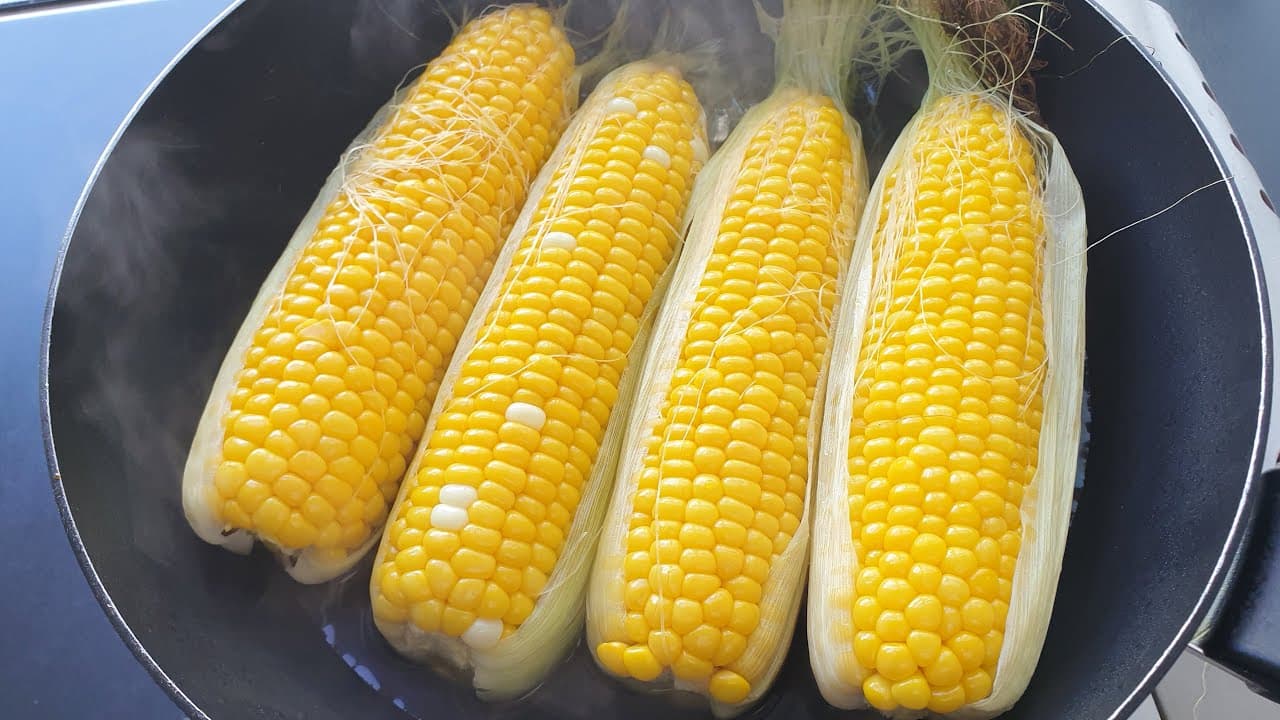 옥수수 삶기
