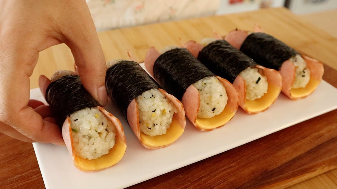 햄치즈 꼬마김밥