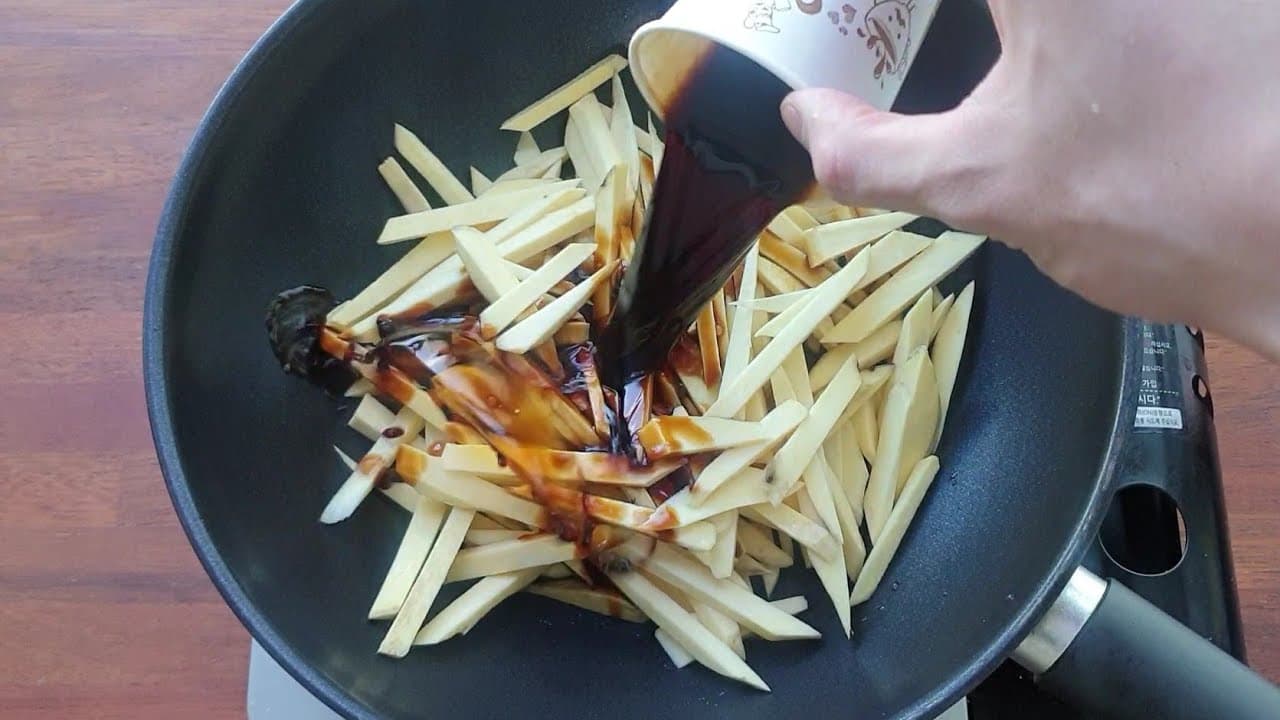 고구마 장아찌와 고구마전