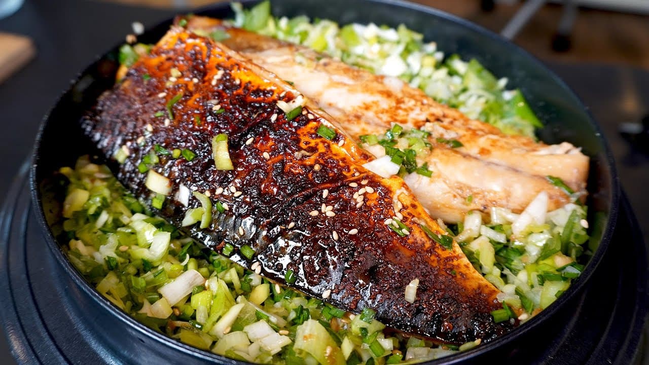 묵은지 고등어 솥밥