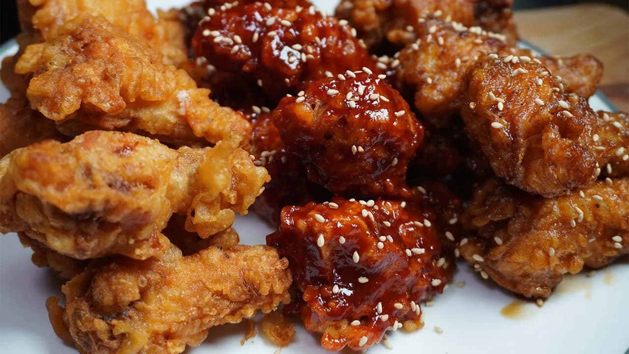 홈메이드 3종 치킨 (후라이드, 간장, 양념)