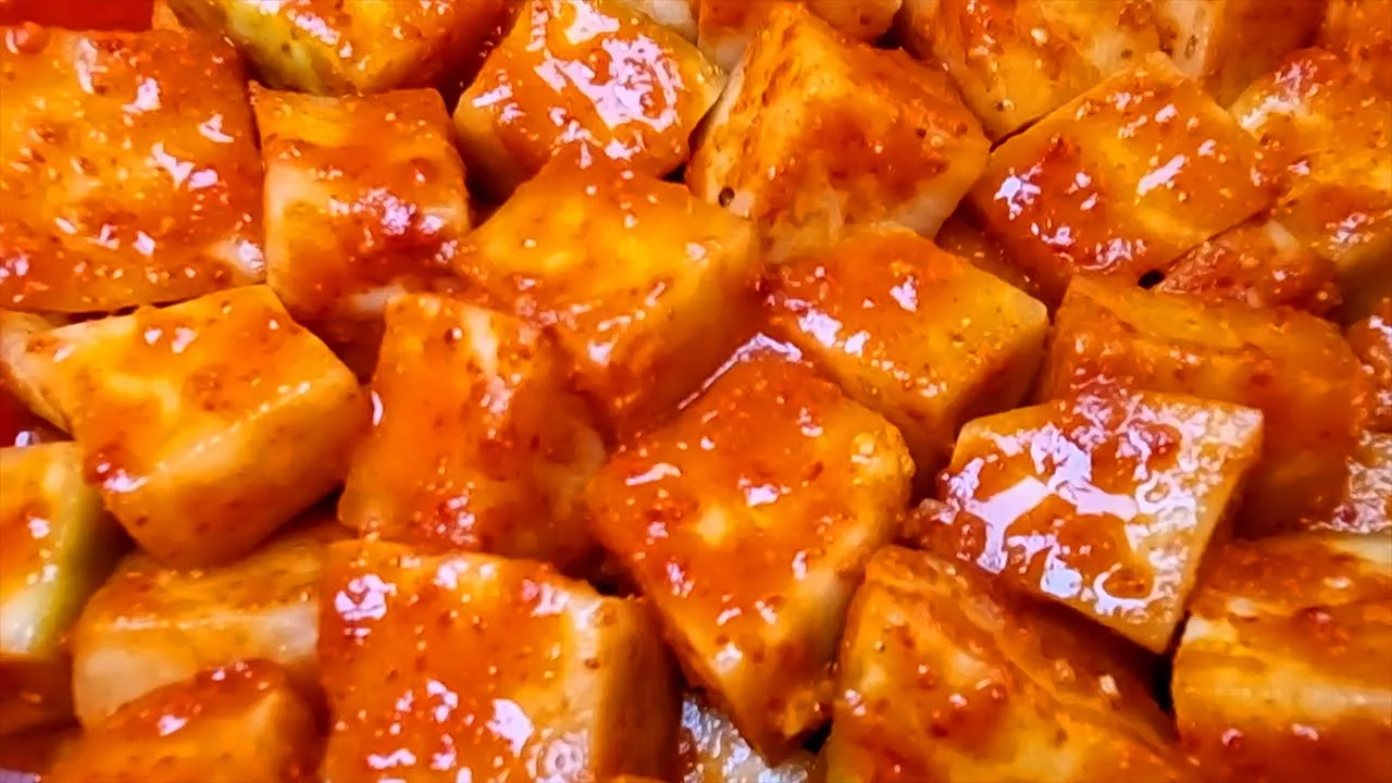 설렁탕집 깍두기