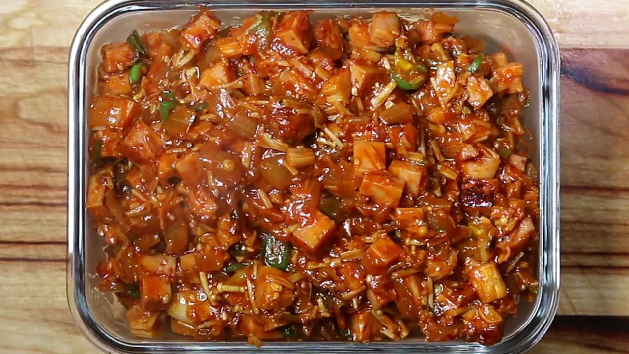 스팸 고추장 볶음