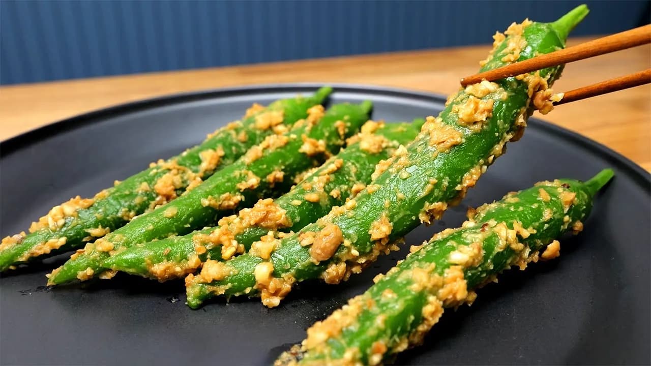 아삭이고추 된장무침