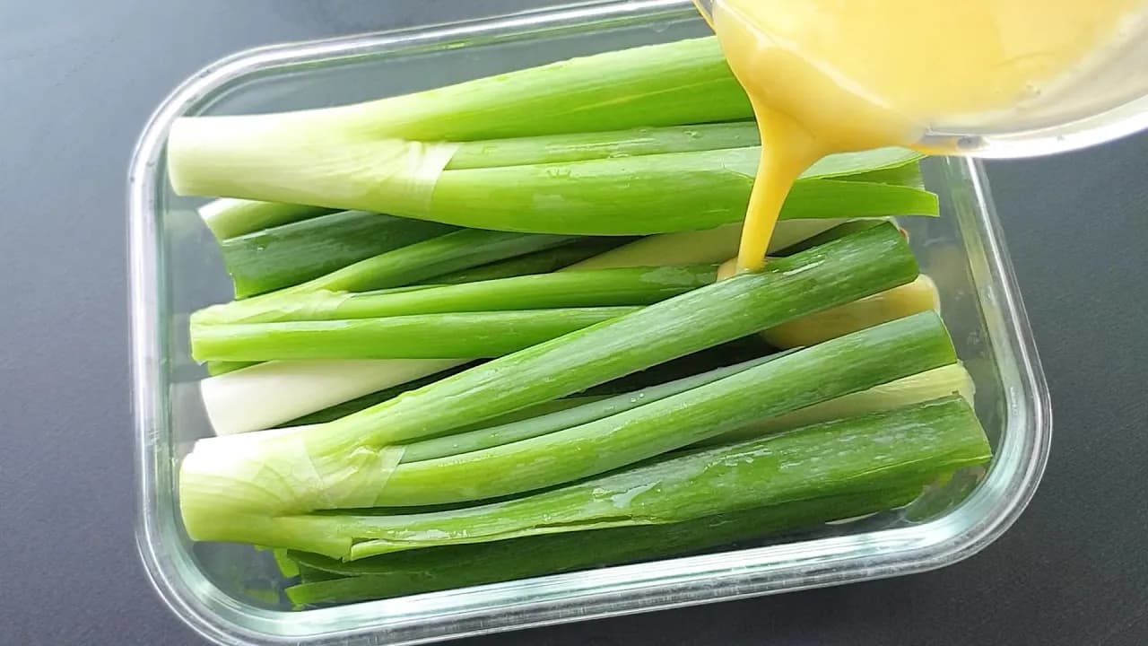 대파 계란 볶음