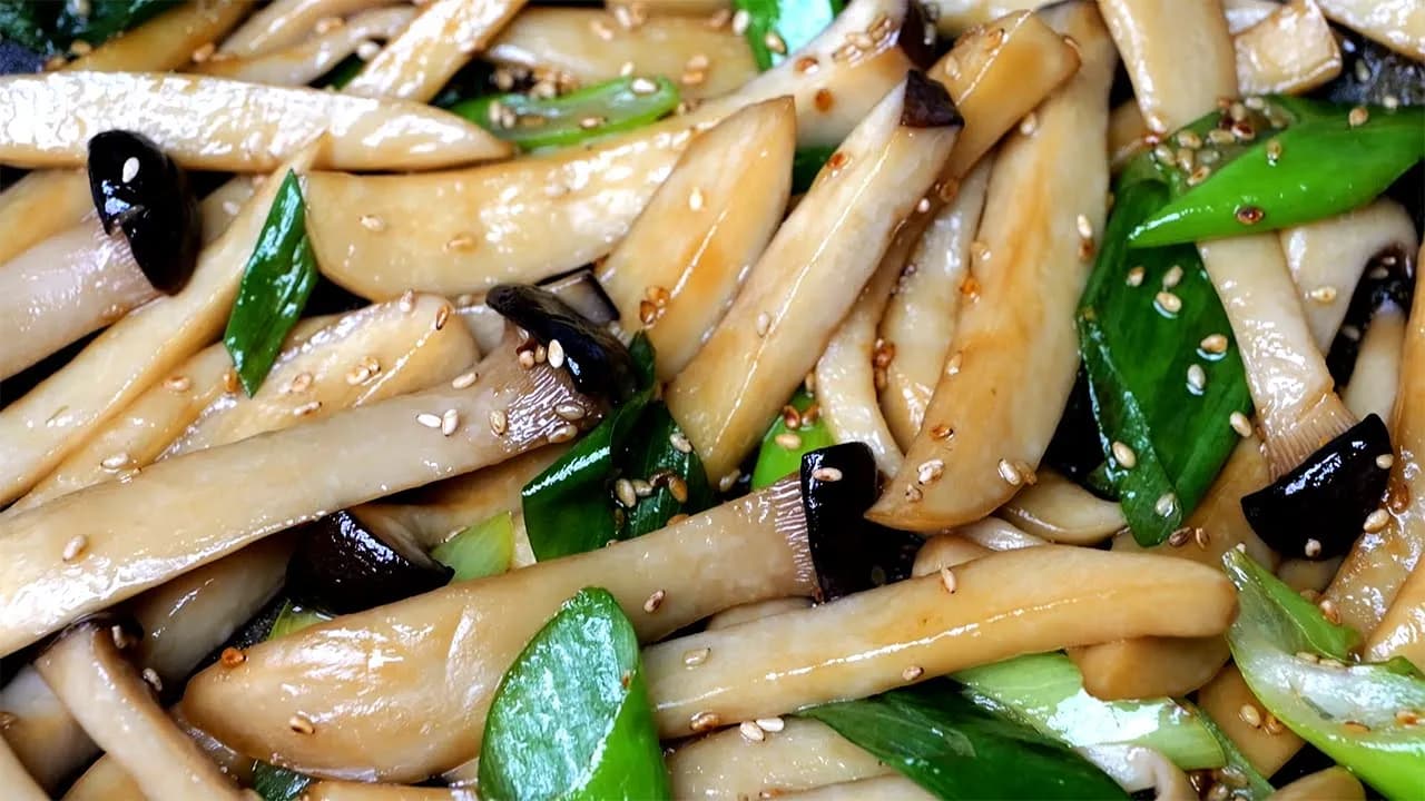 새송이버섯 볶음