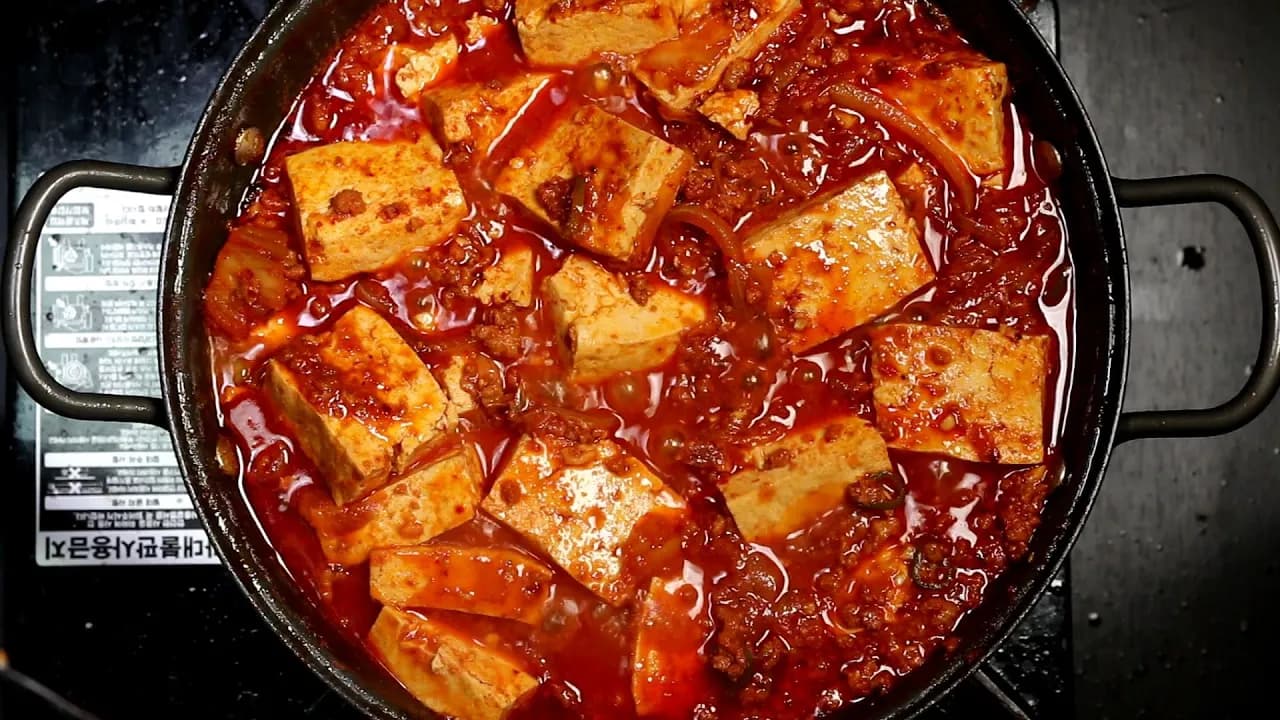 경상도식 두부두루치기