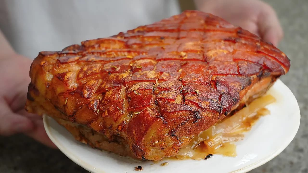 고든 램지 스타일 통삼겹살 오븐 구이