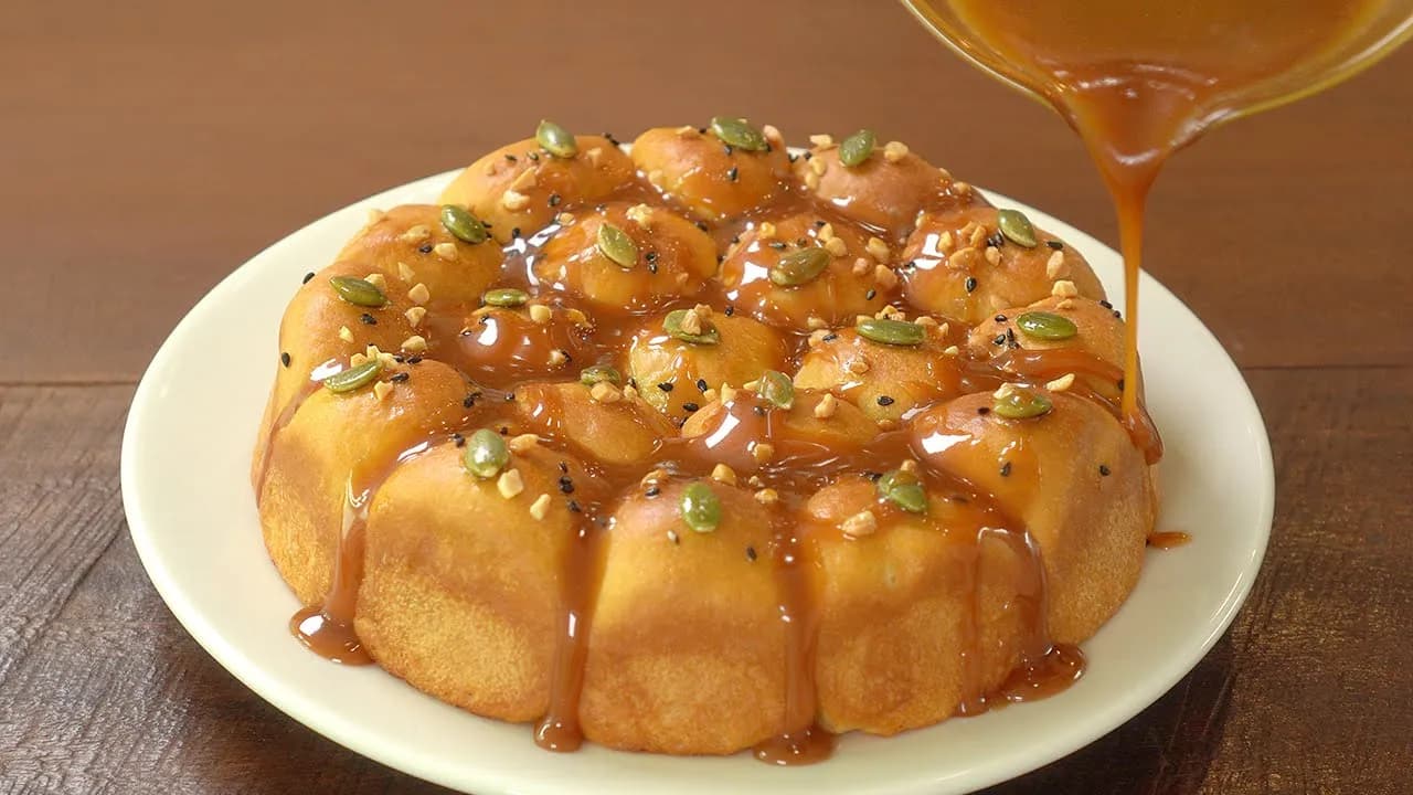 무설탕 카라멜 벌집 쌀빵