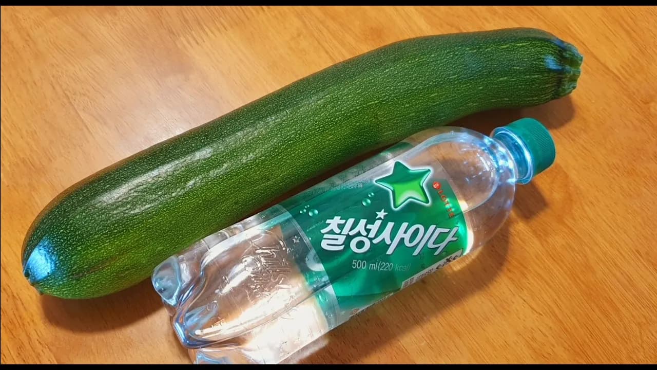 쥬키니 호박 튀김