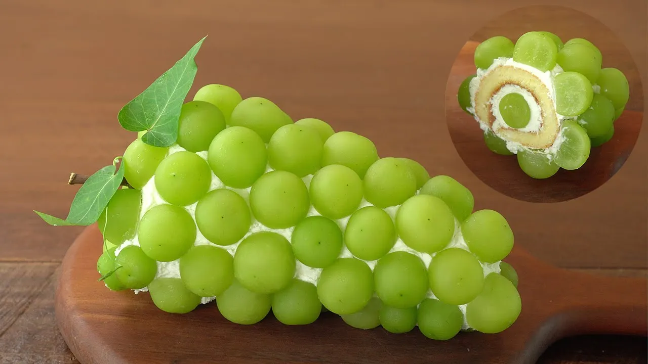 한송이 샤인머스켓 케이크