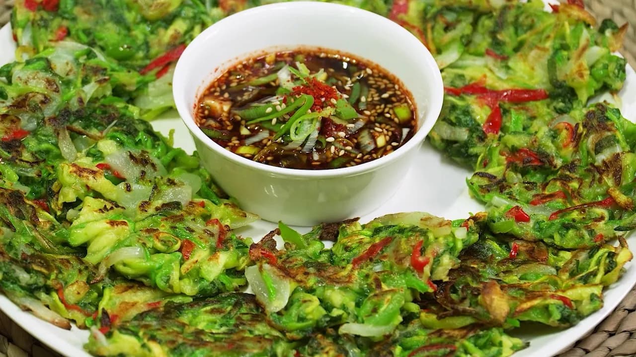 애호박 감자채전