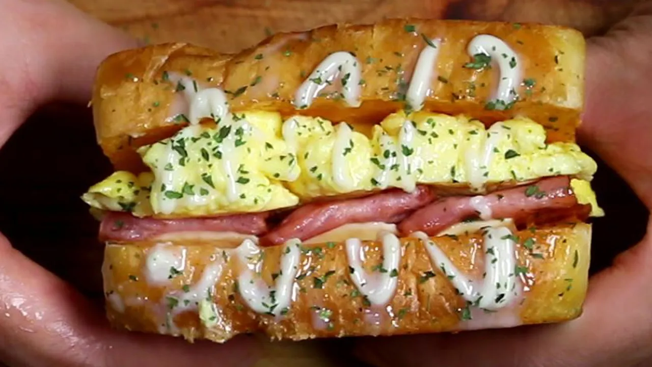 에그드랍 샌드위치