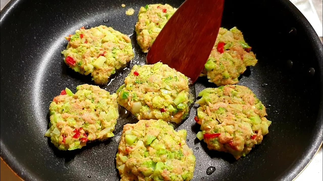 브로콜리 참치전