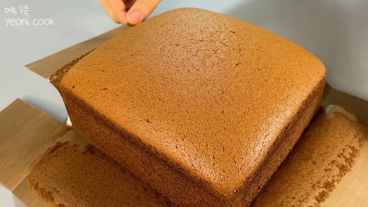 초코 대만 카스테라