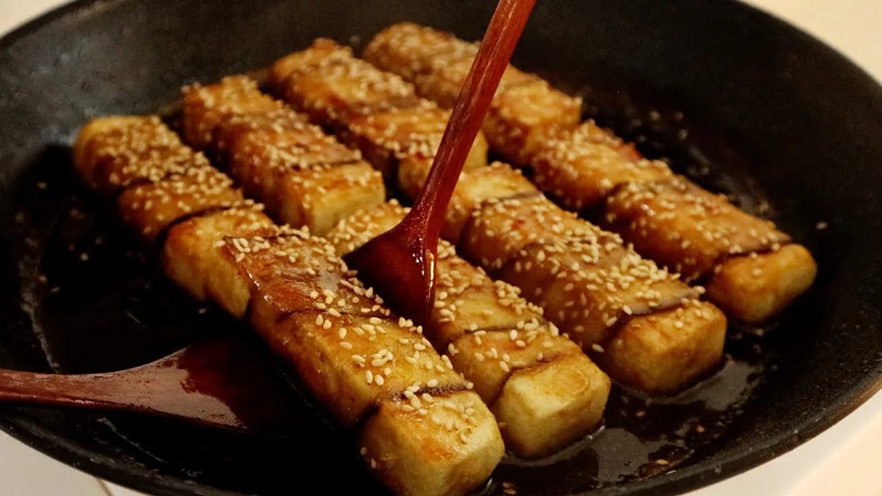 두부가지말이 조림