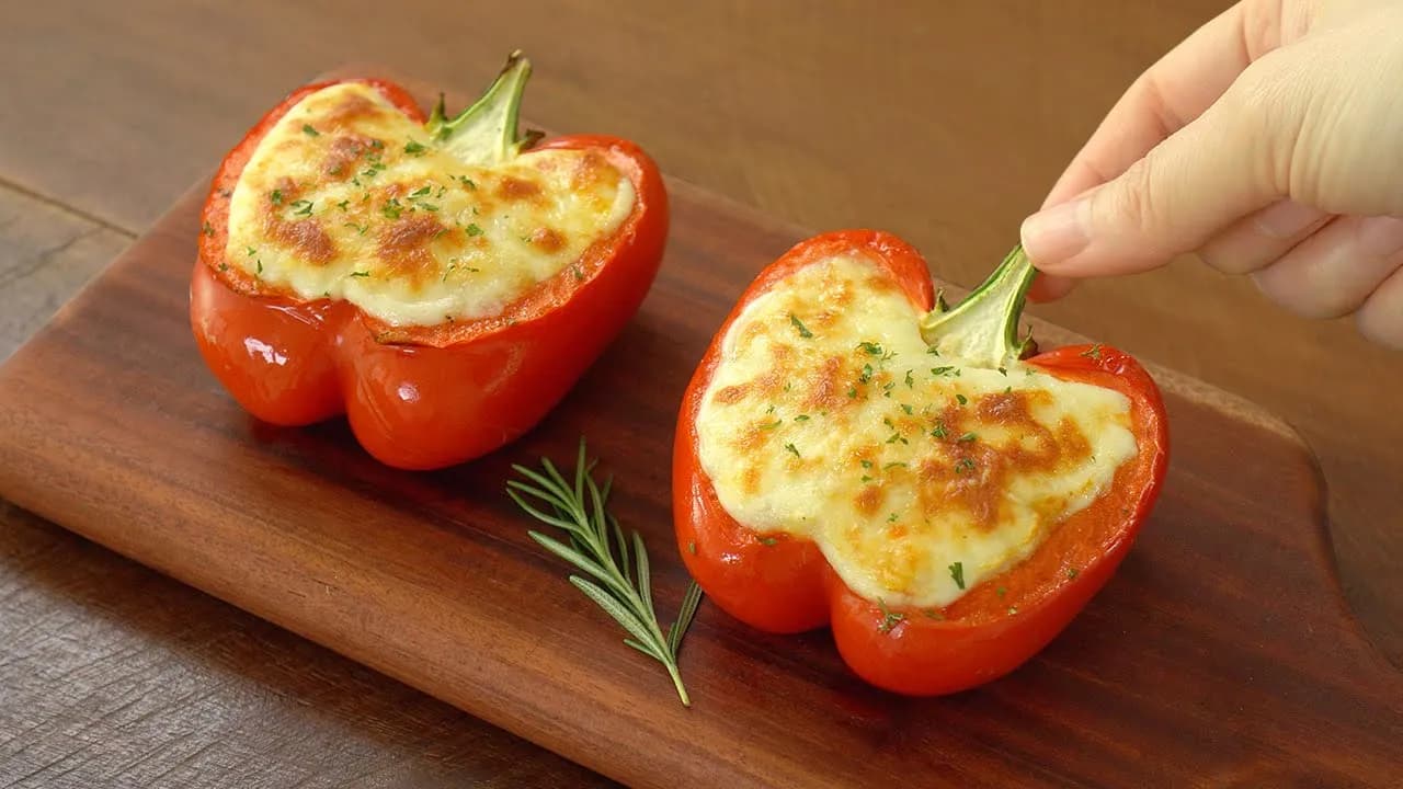 치즈 파프리카 (파프리카 닭가슴살 감자 구이)