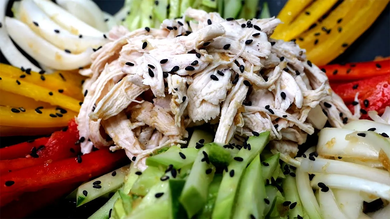 닭가슴살 오이냉채