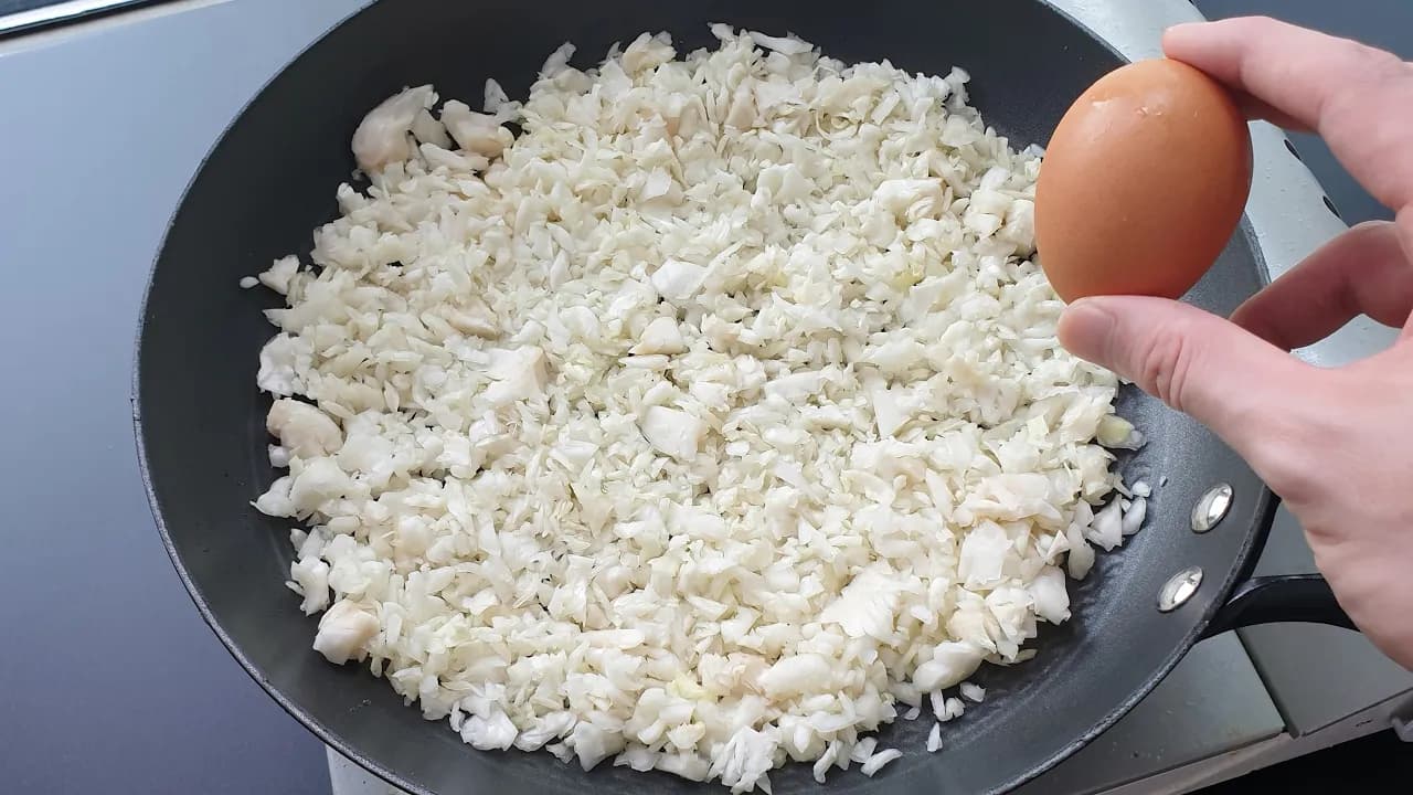 양배추 계란 볶음밥