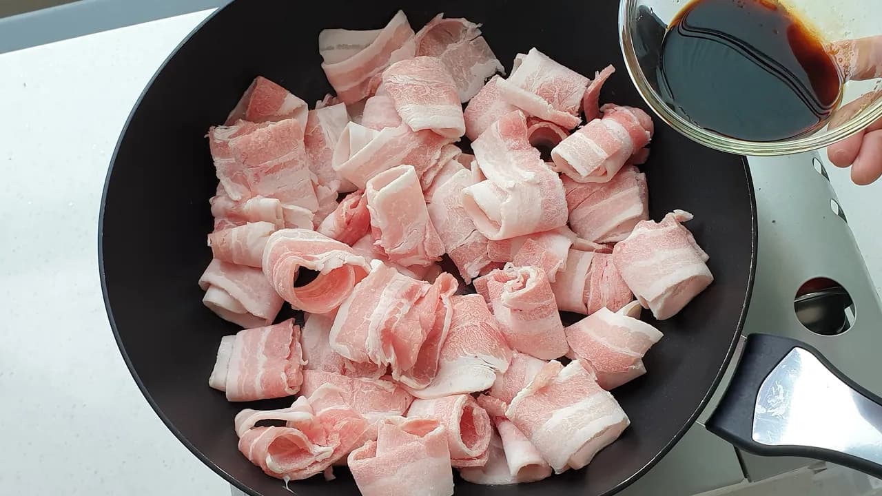 대패삼겹살 대파덮밥