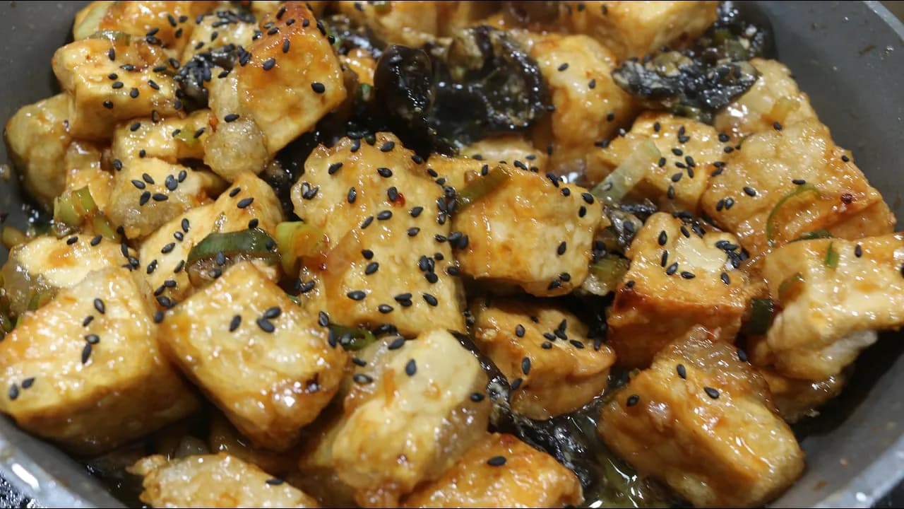 깐풍 두부 강정