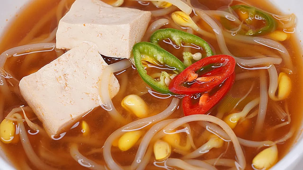 콩나물 두부 된장국