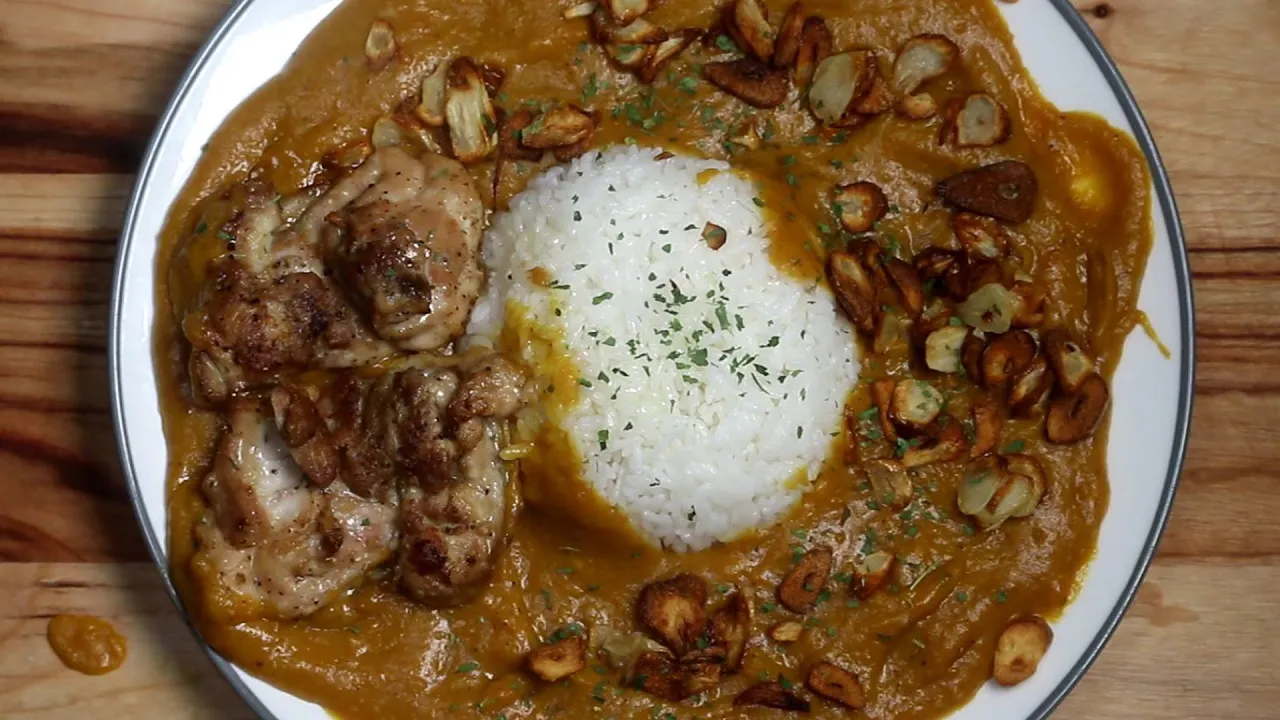 정통 일본식 닭고기 카레