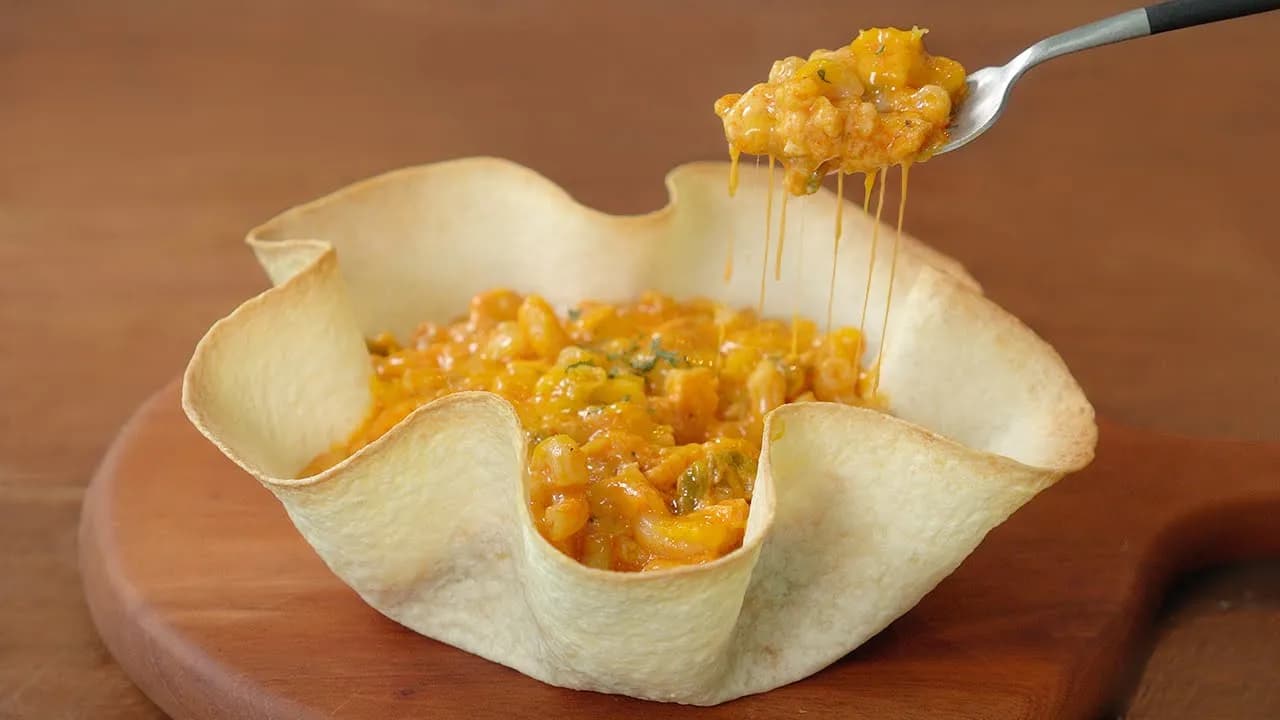 치킨 타코 맥앤치즈