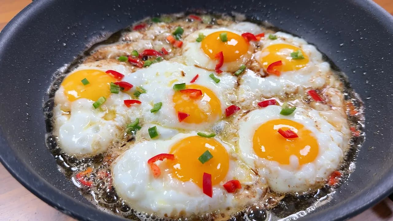 들기름 계란후라이