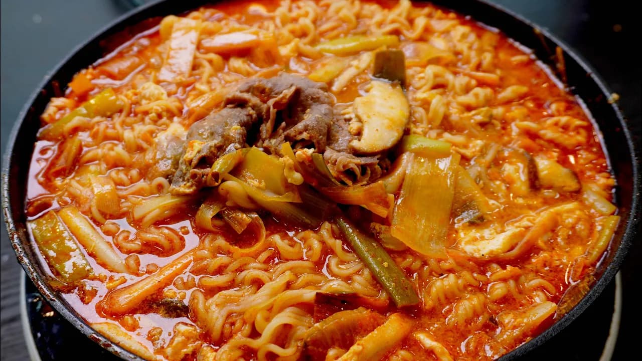 초간단 사리곰탕 육개장