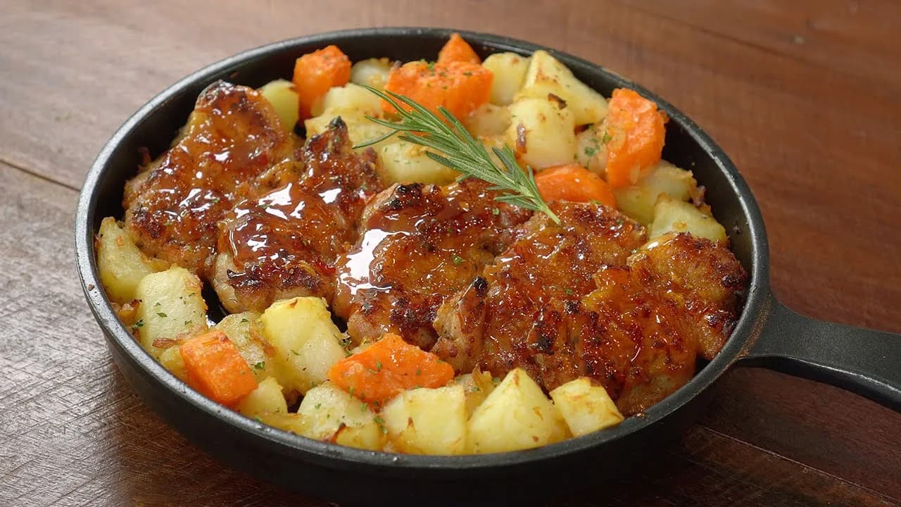 닭다리 감자 오븐구이