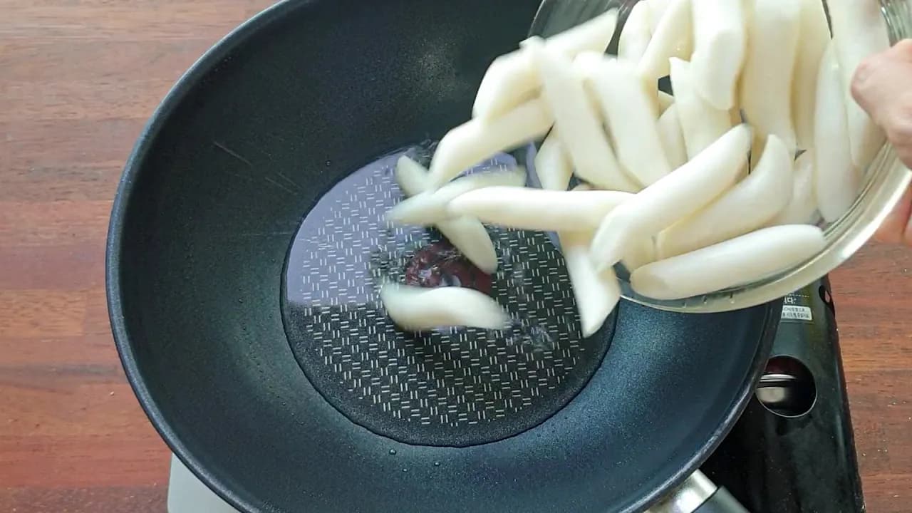 허니버터 고추장 떡구이